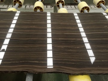 奧巴馬木紋大理石自動磨 光板