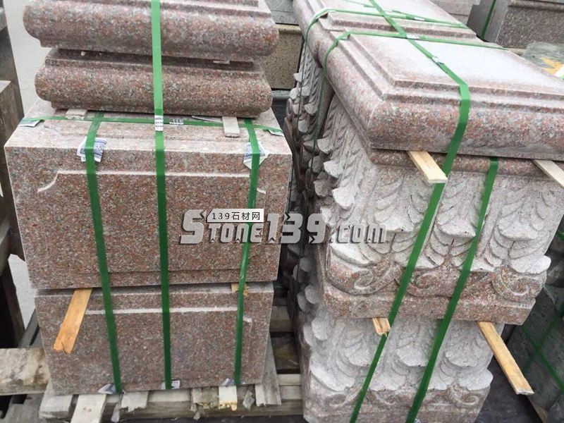 恒毅輝杰石材主營花崗巖欄桿、圓球、仿型異形等石材加工產品