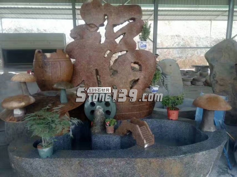 趣味石雕欣賞-福建騰翔石雕園林庭院景觀風水石