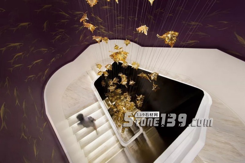 2018年最流行的大理石樓梯、過道、拼花應用分享