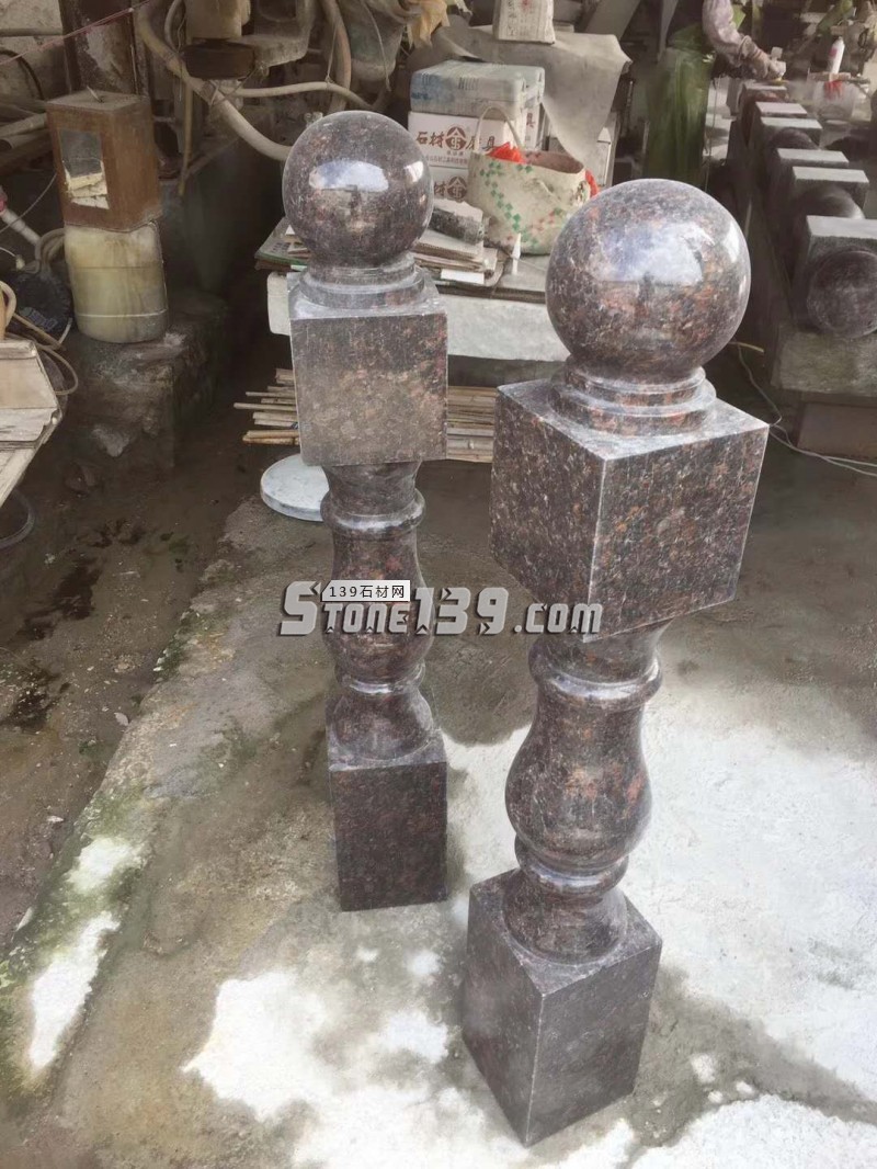 廣茂石業花崗巖產品 異形欄桿 線條 園林石材