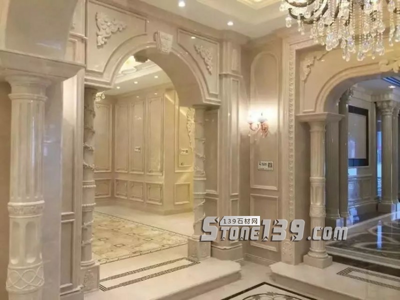 白玉蘭大理石裝飾案例賞析-沉靜優雅，超美設計