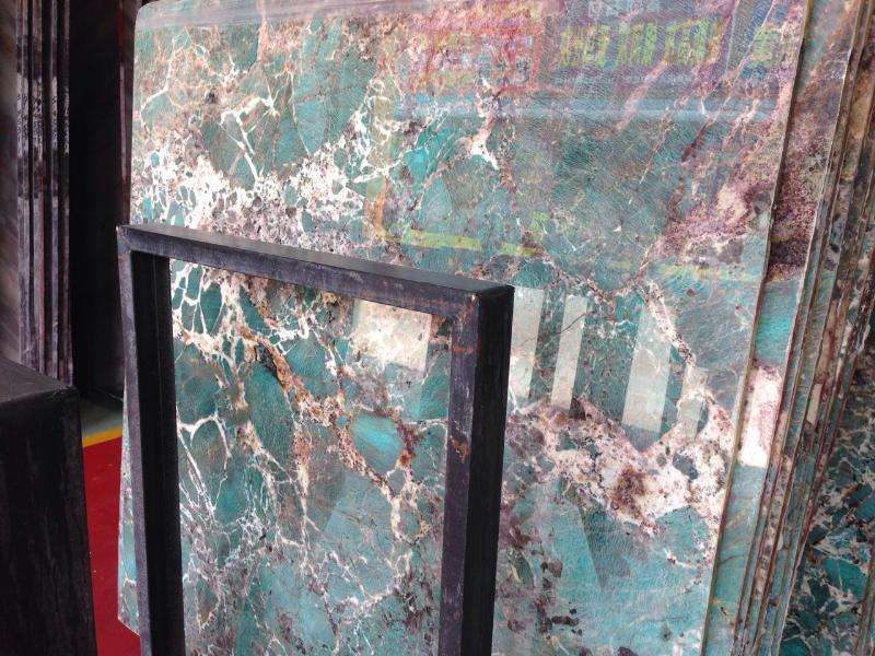 亞馬遜天然綠色石材工程案例，讓建筑空間更貼近自然