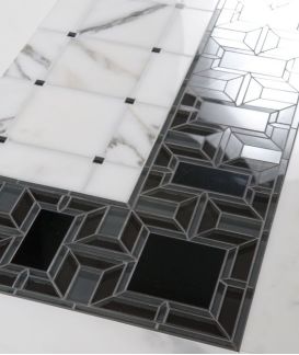 頂級(jí)豪宅必備那些驚艷眼球的石材水刀拼花