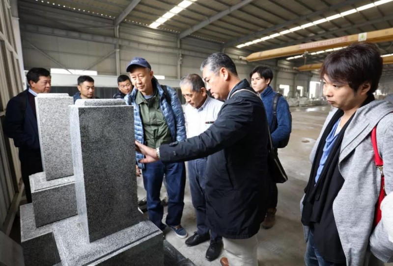 日本石材考察團(tuán)蒞臨中部（麻城）石材循環(huán)經(jīng)濟(jì)產(chǎn)業(yè)園考察交流！