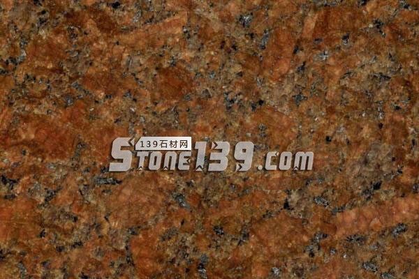 紅棕石材染色板