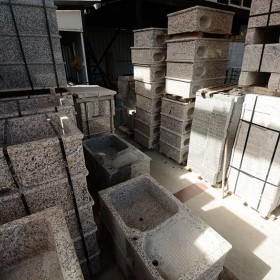 水頭石材市場批發一體洗衣池 原石親民的價格