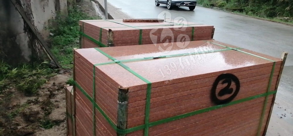 福建光澤紅花崗巖廠家廣元石業主營光澤紅，映山紅，代代紅，福壽紅