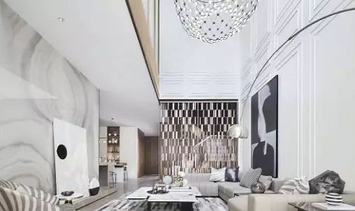 現代摩登大理石別墅 | 與時尚、經典、華麗、摩登共鳴的對話