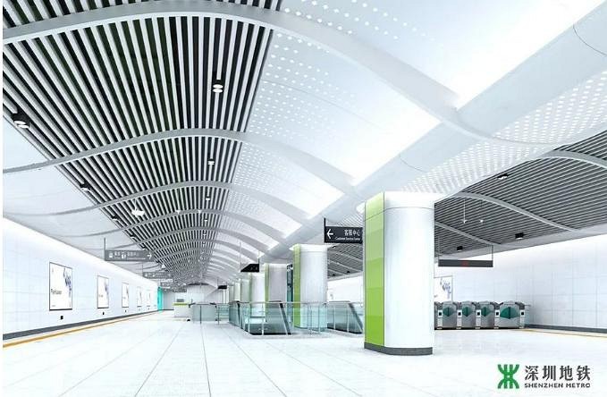 福建智造【華寶石材】助力粵港澳大灣區建設發展，祝賀深圳地鐵6號線二期正式開通！