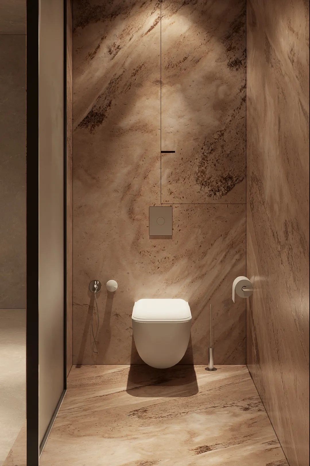 極簡設計的石材應用-面朝大海，“石”光里的低調奢華