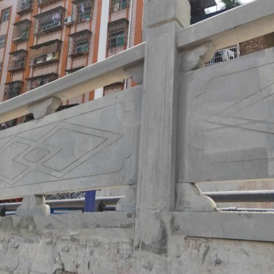 青石欄桿護欄 四川廣元城建護欄石材