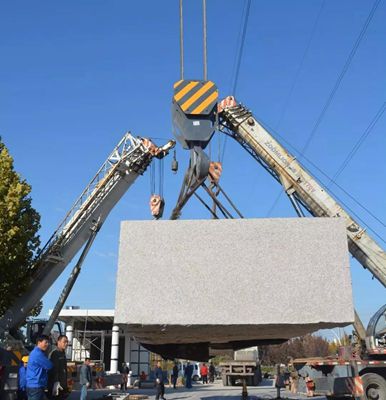 山東五蓮縣大型門牌石備受全國各地客戶青睞！