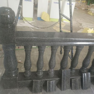 鐘山青農村石欄景區雕刻工藝浮雕欄桿