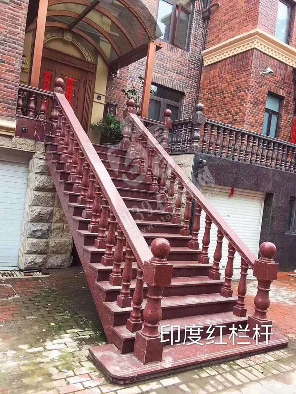 私人別墅住宅石材欄桿（花崗巖進口和國產(chǎn)對比）