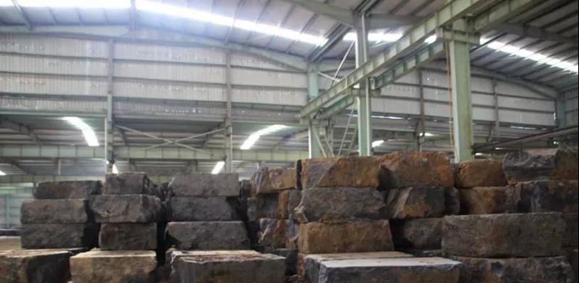 石材新礦！貴州省畢節(jié)市赫章縣夜郎黑（新中國黑）石材欣賞！