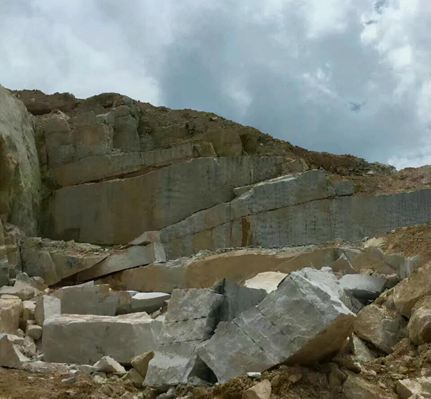 江西省宜春市石材產區袁州區珍珠白石材礦山及應用欣賞！