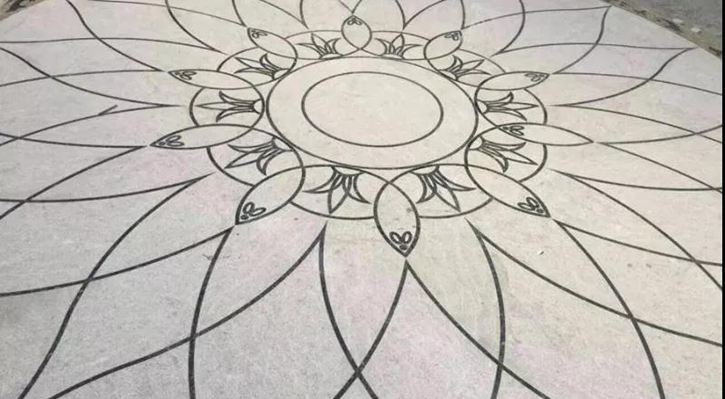 江西省宜春市石材產區袁州區珍珠白石材礦山及應用欣賞！