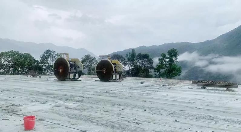 廣西輝綠巖礦山達沙河口花崗巖礦床地址龍勝各族自治縣三門鄉