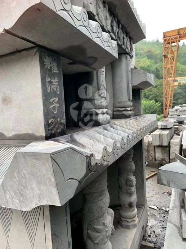 新礦中國黑石材礦廠一體直銷-【重慶彭水縣羽晨礦業】附黑石產品欣賞