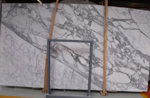 高檔進口白色大理石(雪花白)選料、加工、安裝、結晶護理的一些注意事項 雪花白大理石