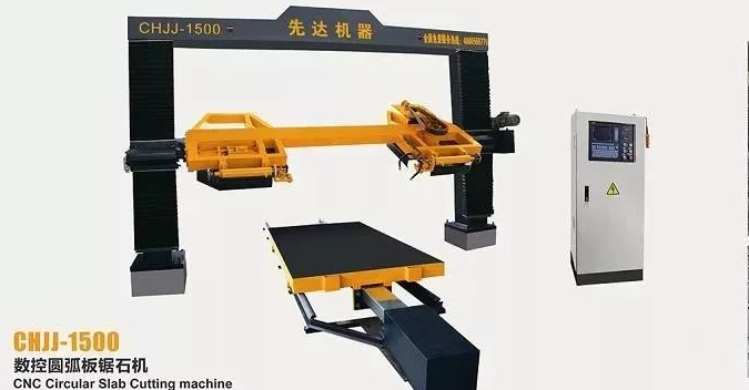 水頭vs云浮 | 異形石材圓弧板加工工藝及加工機械設備 異形石材圓弧板加工