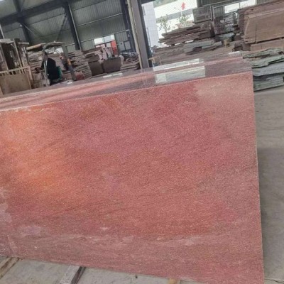 壽寧紅石材加工磨光面大規格板 紅紅火火