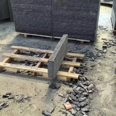 陜西西鄉黑厚板 邊部自然面處理加工