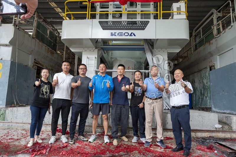  慧海石業工廠：KEDA 線鋸開機，全新啟航！ 