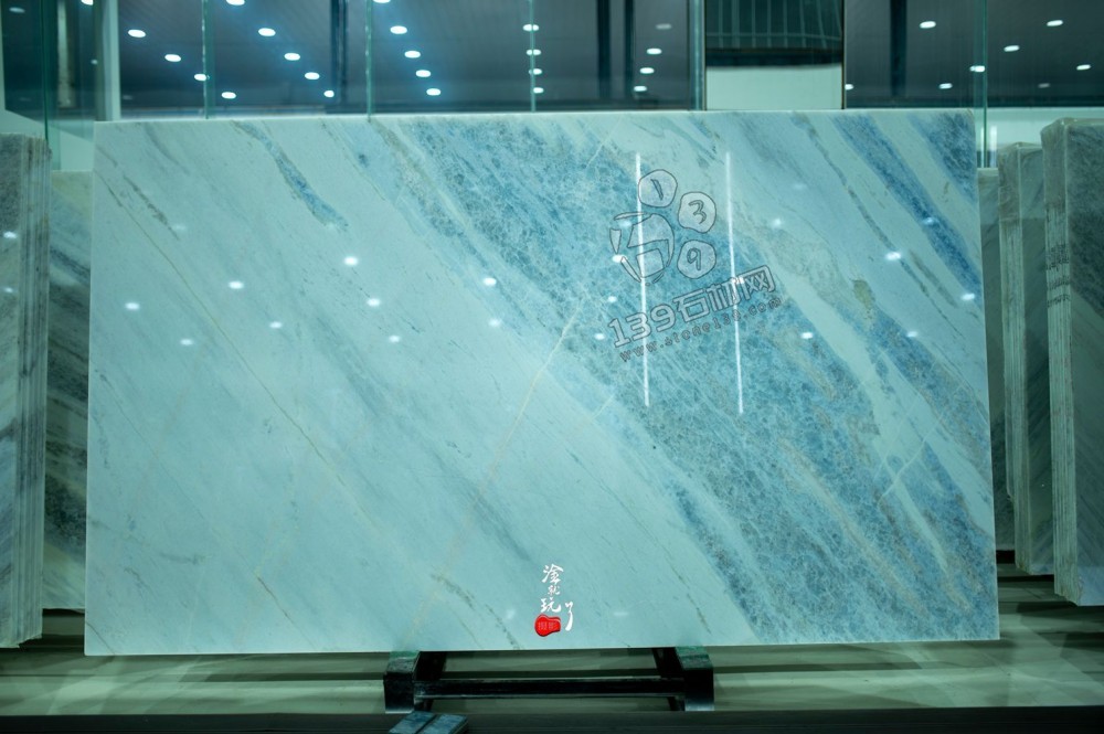 巴西藍水晶白水晶